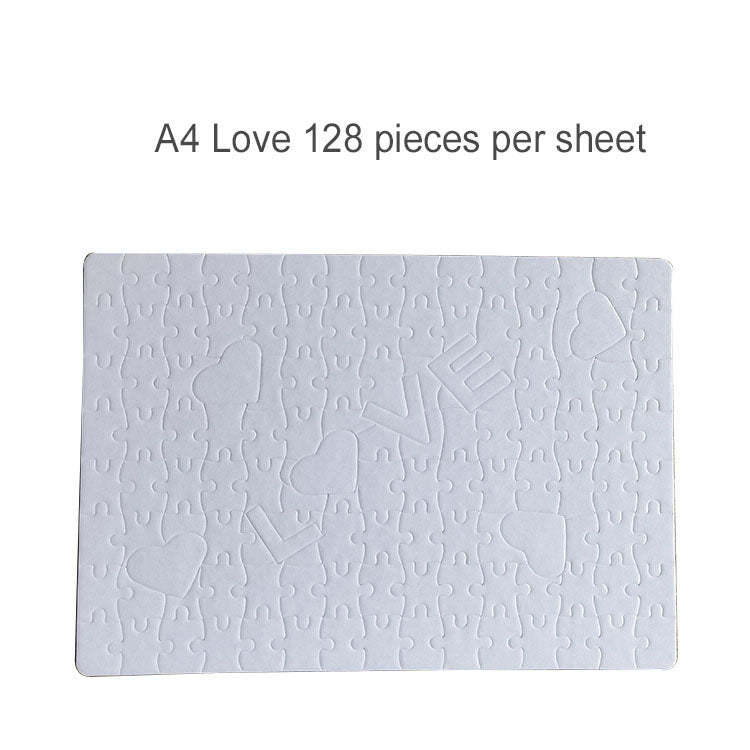 PZE08-Sublimation A4 Puzzle 40/80/120/128 Pieces