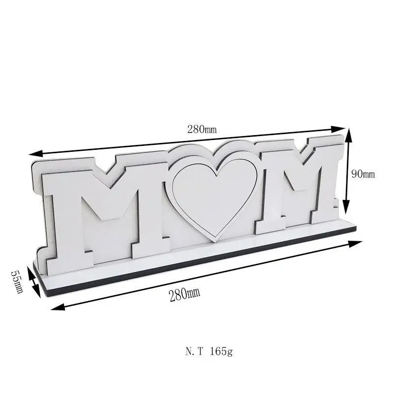 MDPF41-Sublimation MDF MOM Photo Frame