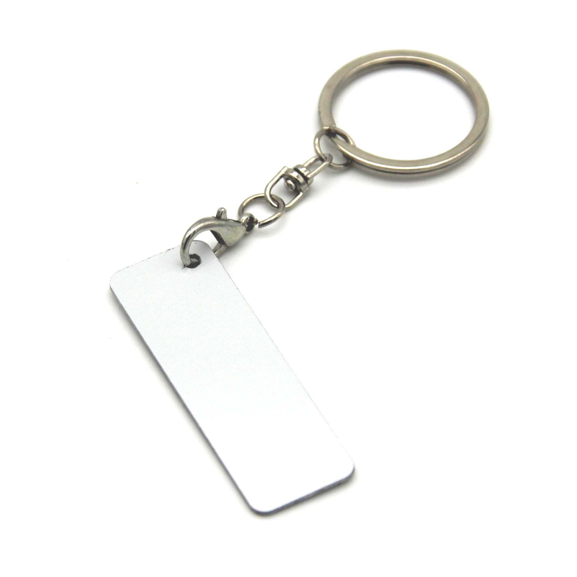 MKC45-Sublimation Aluminium Sheet Keychain