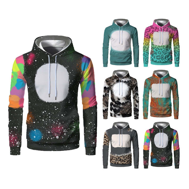BHEAC-Sublimation Bleach Hoodies