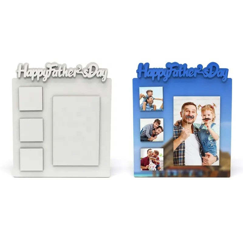 MDPF50-Sublimation MDF Father's Day Photo Frame