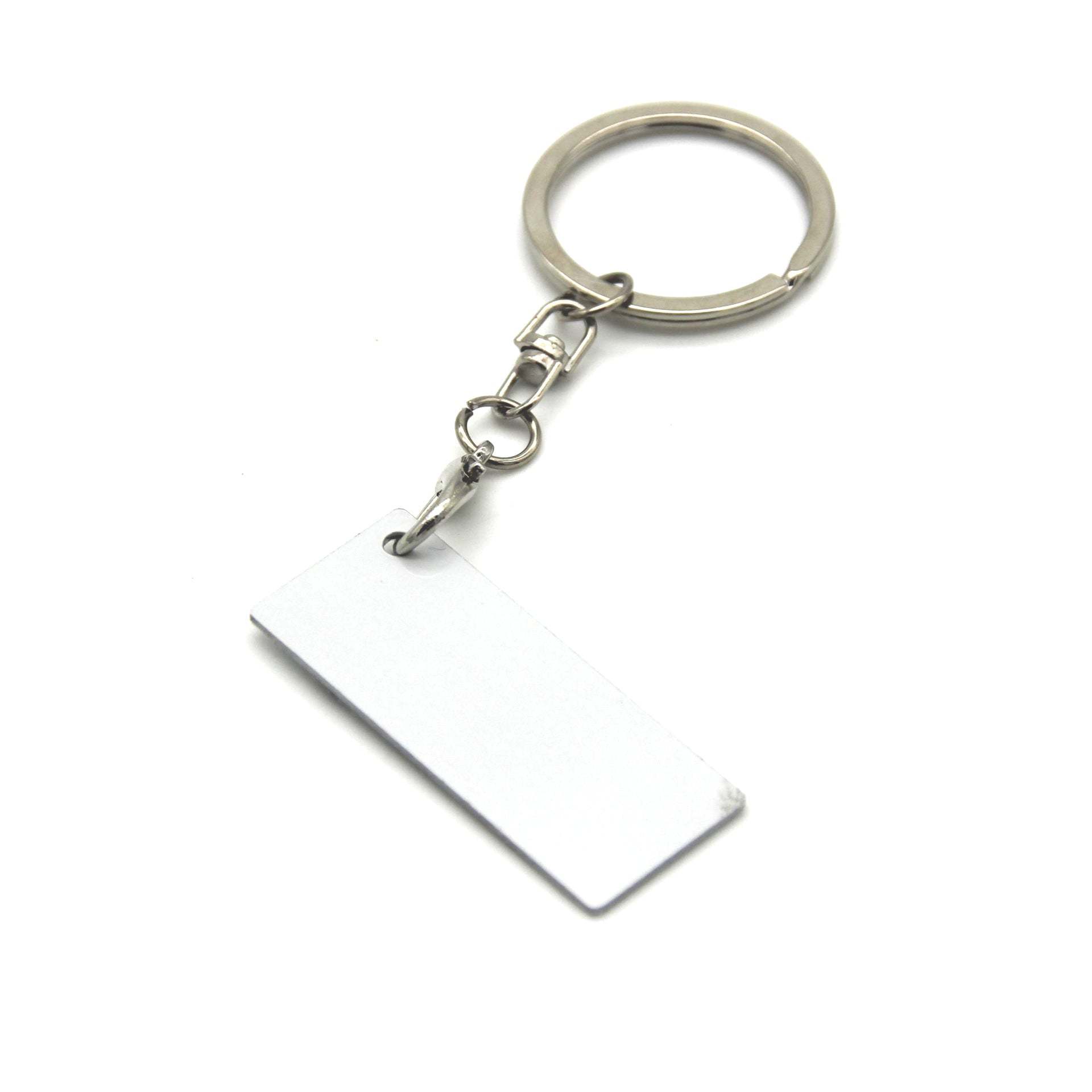 MKC45-Sublimation Aluminium Sheet Keychain