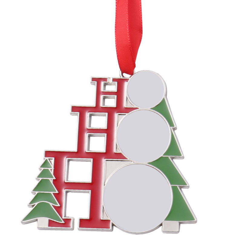CMP06-Sublimation Christmas HOHO Ornament