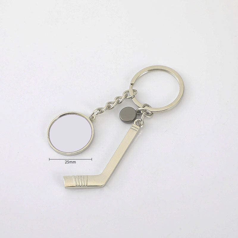 MKC26-Sublimation Field Hockey Keychain