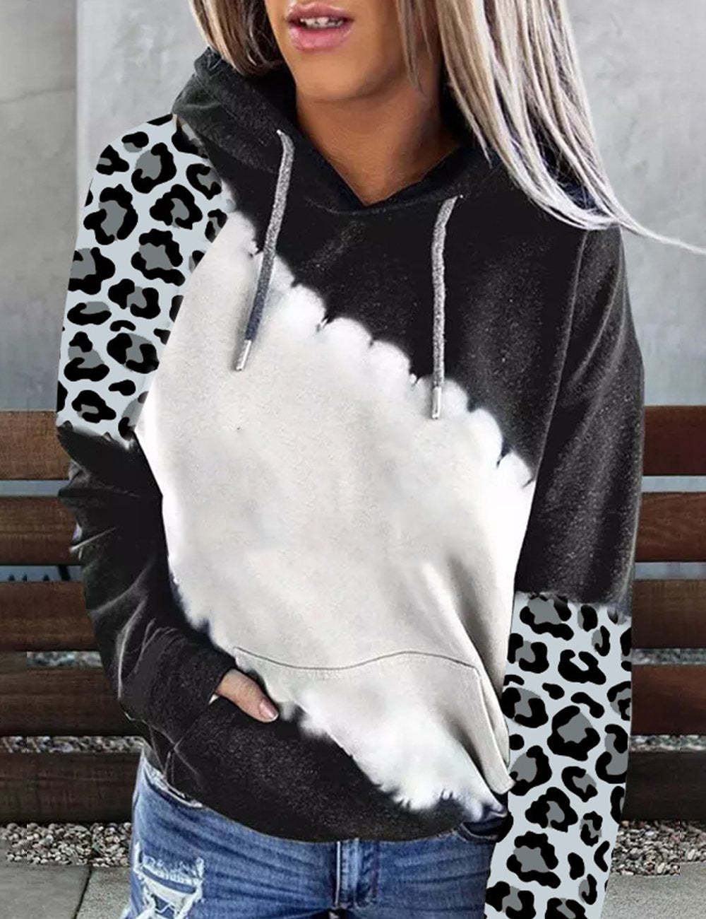 BHEGA-Sublimation Bleach Hoodies