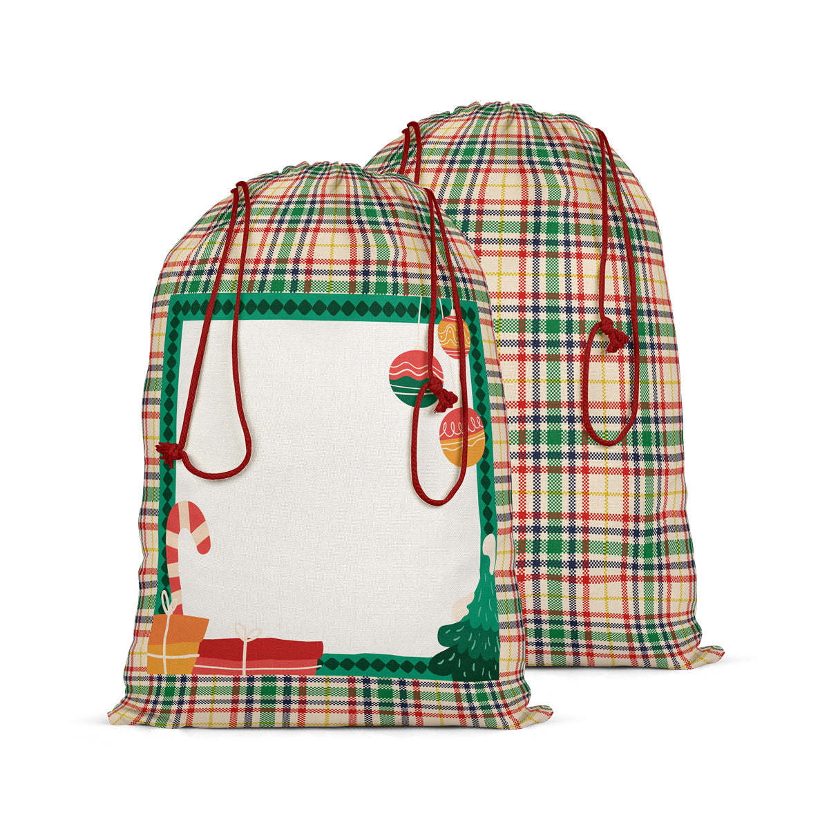 SSQ27-Sublimation Christmas Santa Sack