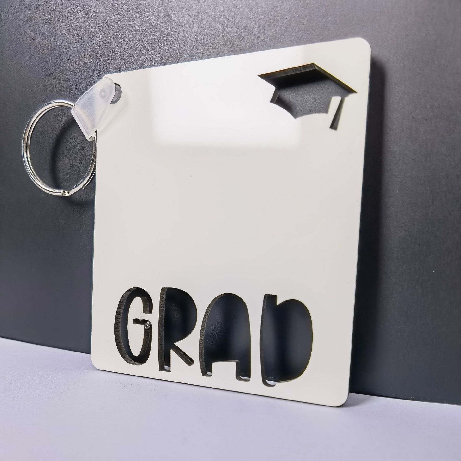 KRP40-Sublimation Grad Keychain