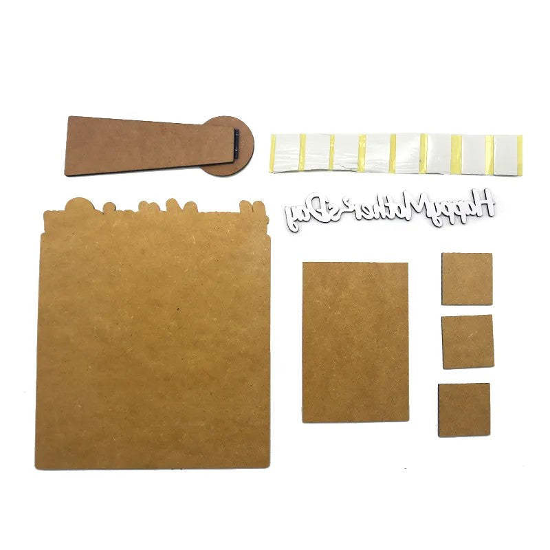 MDPF50-Sublimation MDF Father's Day Photo Frame
