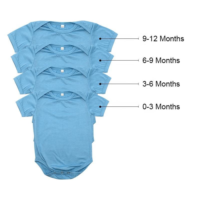 BDX08-Sublimation Baby Romper