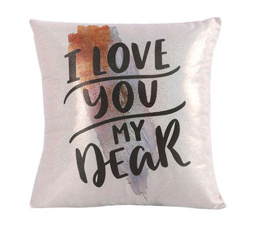SPC12-Sublimation Glitter Pillow Cover
