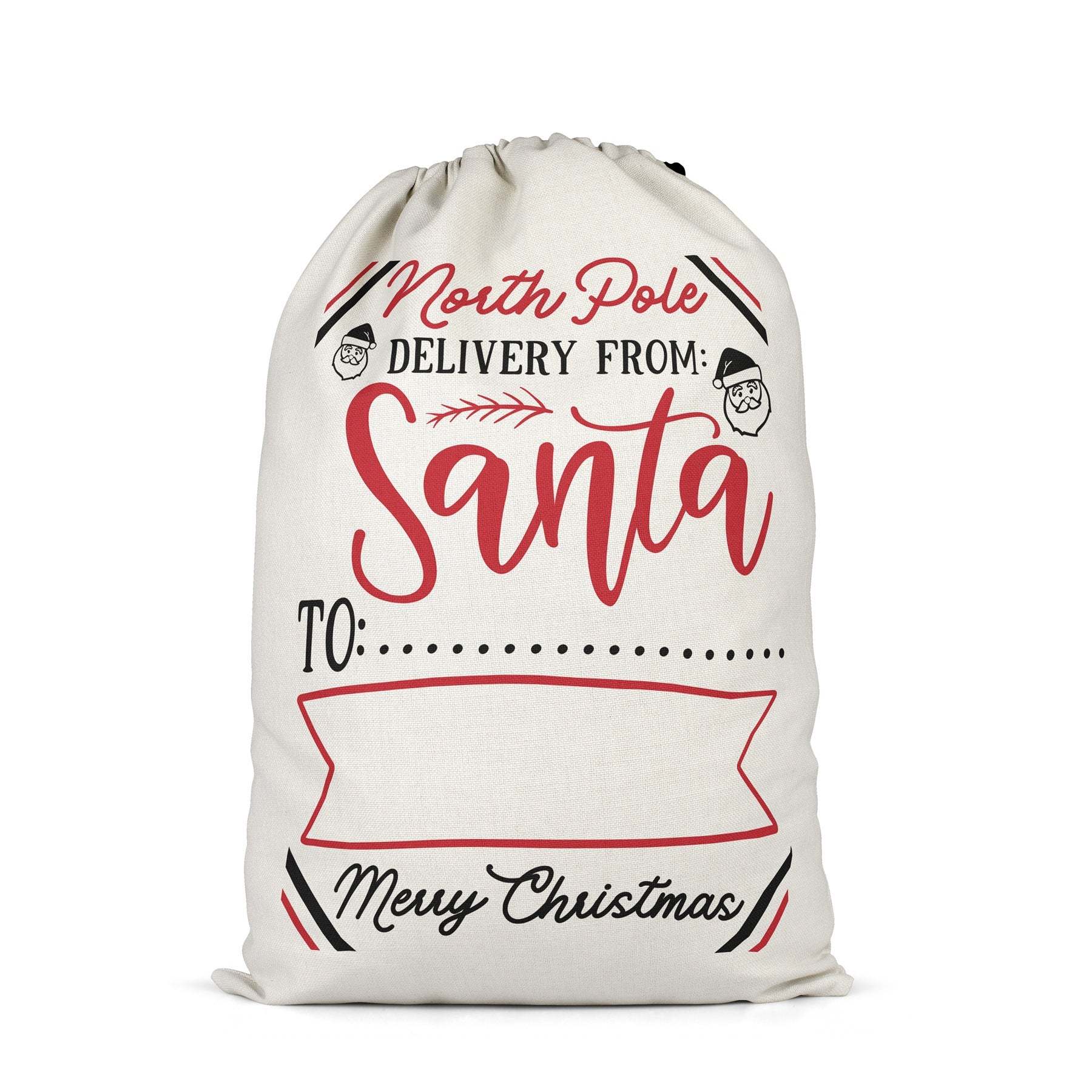 SSQ46-Sublimation Christmas Santa Sack