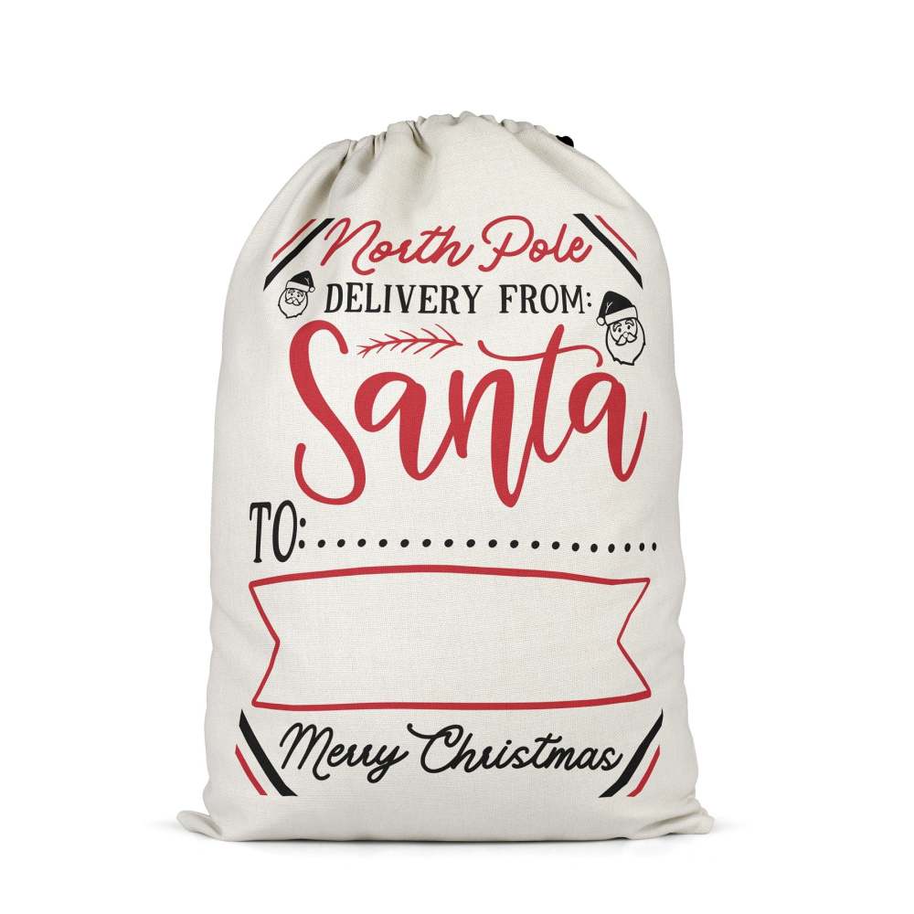 SSQ46-Sublimation Christmas Santa Sack