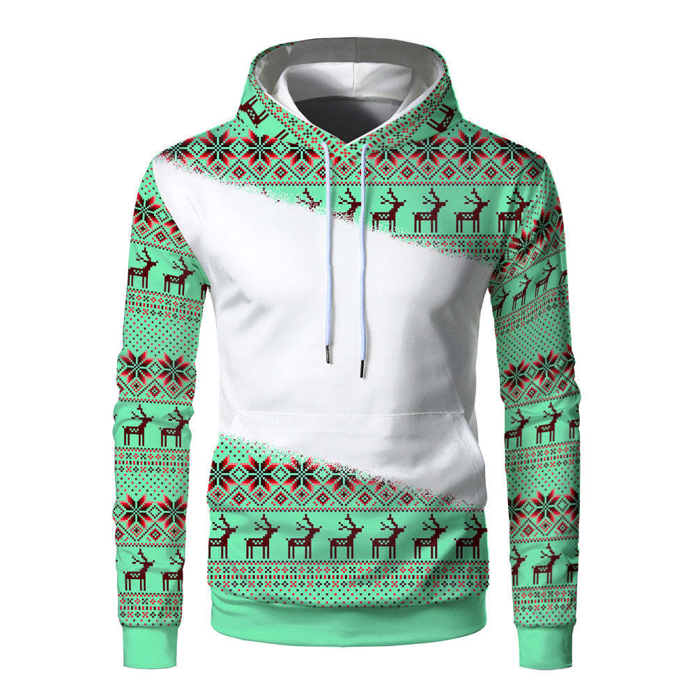 BHECA-Sublimation Christmas Bleach Hoodies