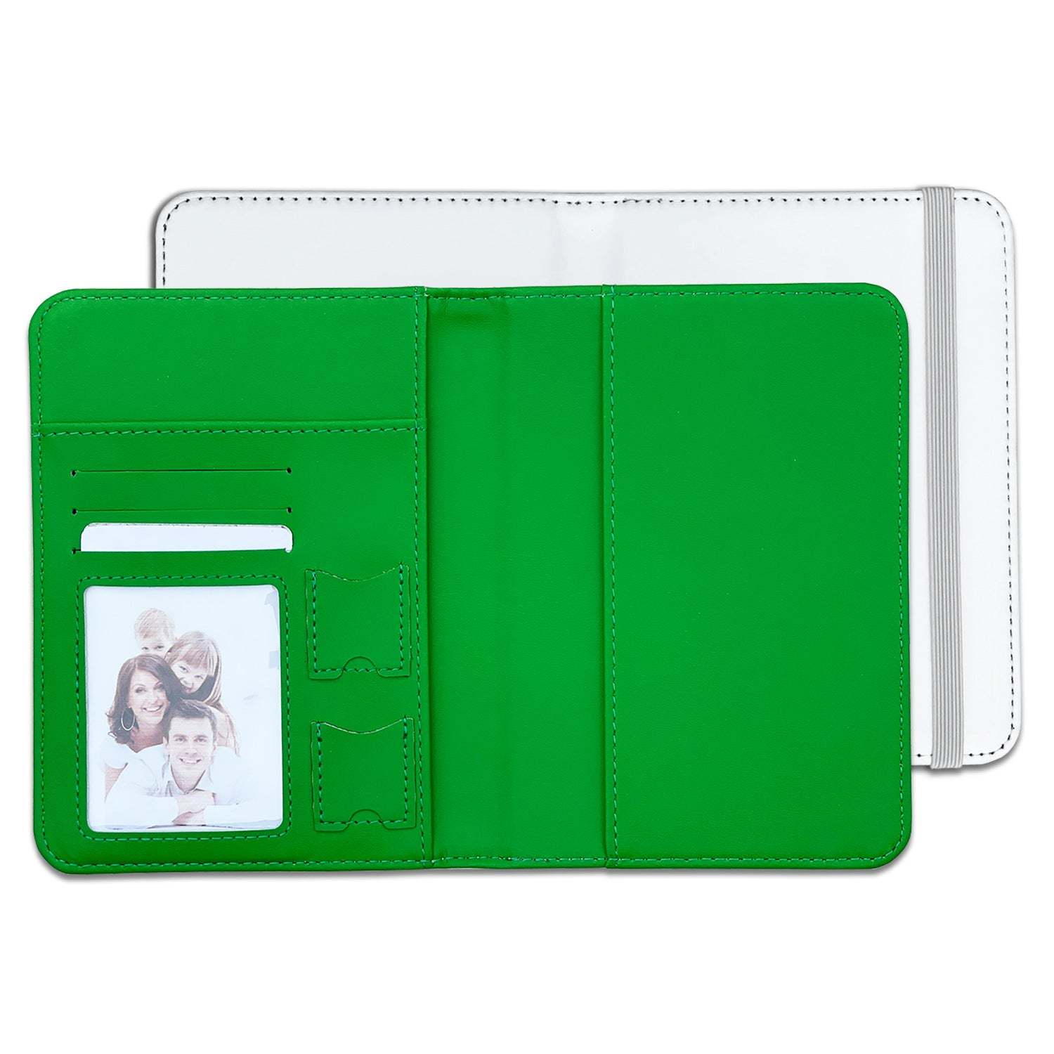 PUPH06-Sublimation PU Leather Passport Holder