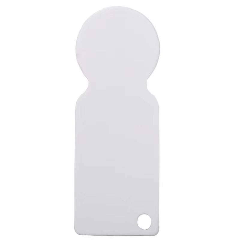 MKC24-Sublimation Shopping Cart Clips Coins Key Ring