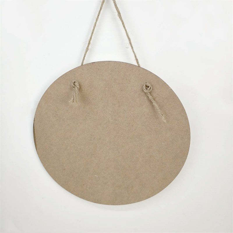 MDM08-Sublimation MDF Round Door Plate