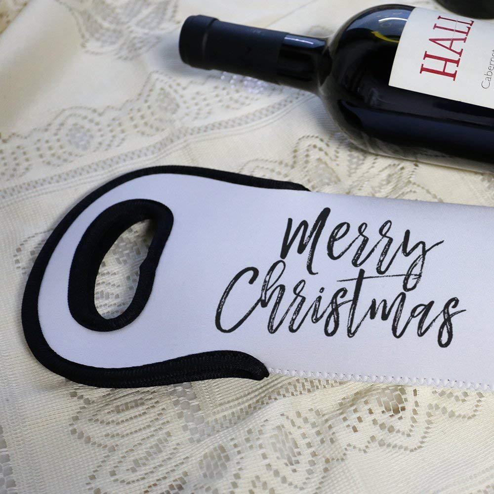 NBD02-Sublimation Neoprene Double Wine Bottle Insulator