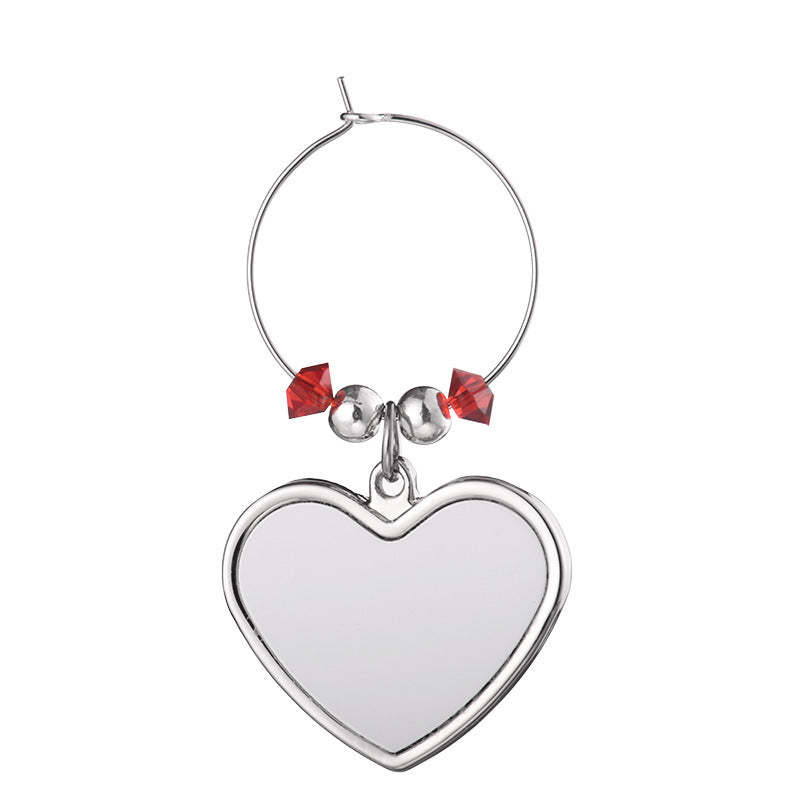 WGPD-Sublimation Wine Glass Pendant