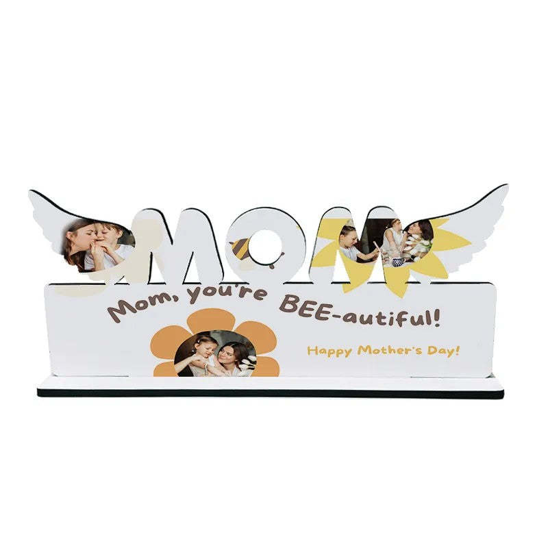 MDPF40-Sublimation MDF Mom With Feather