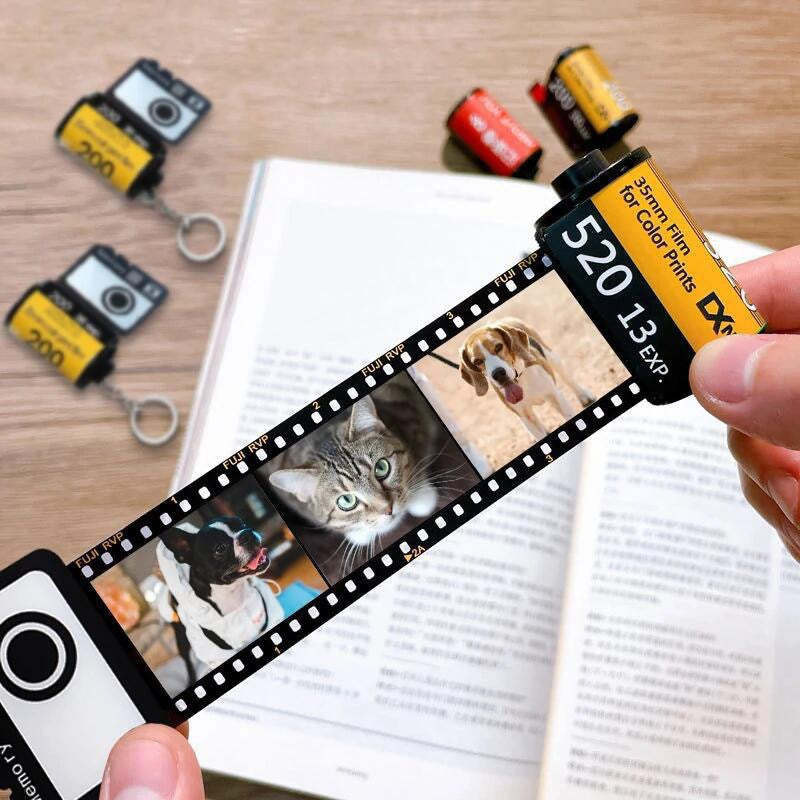 MKC78-Sublimation Memory Film Keychain