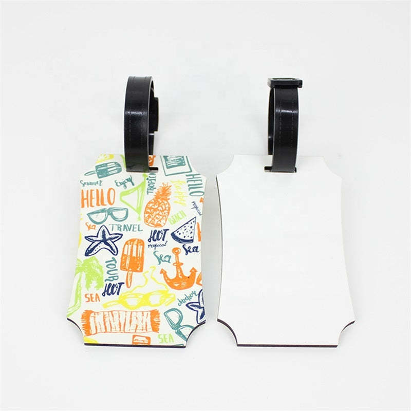 LT01-Sublimation MDF Luggage Tag