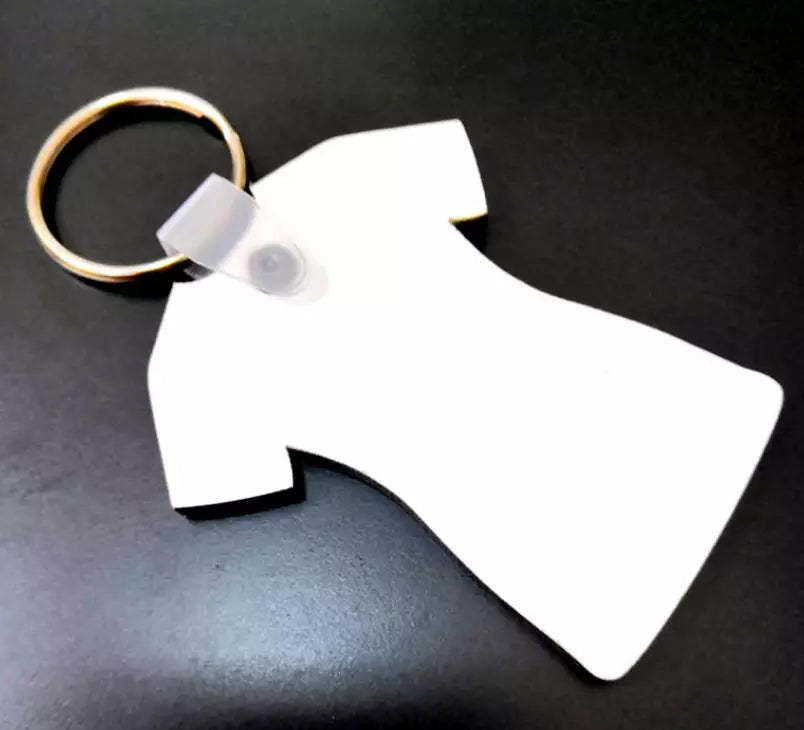 KRP15-Sublimation MDF Nurse Shirt Key Ring