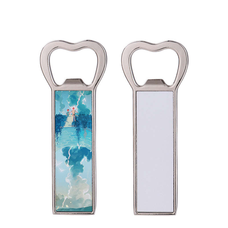 OPENA-Sublimation Zinc Alloy Bottle Opener