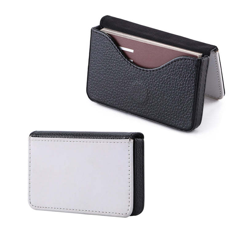 PUCC02-Sublimation PU Leather Business Card Case