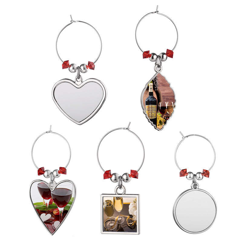 WGPD-Sublimation Wine Glass Pendant