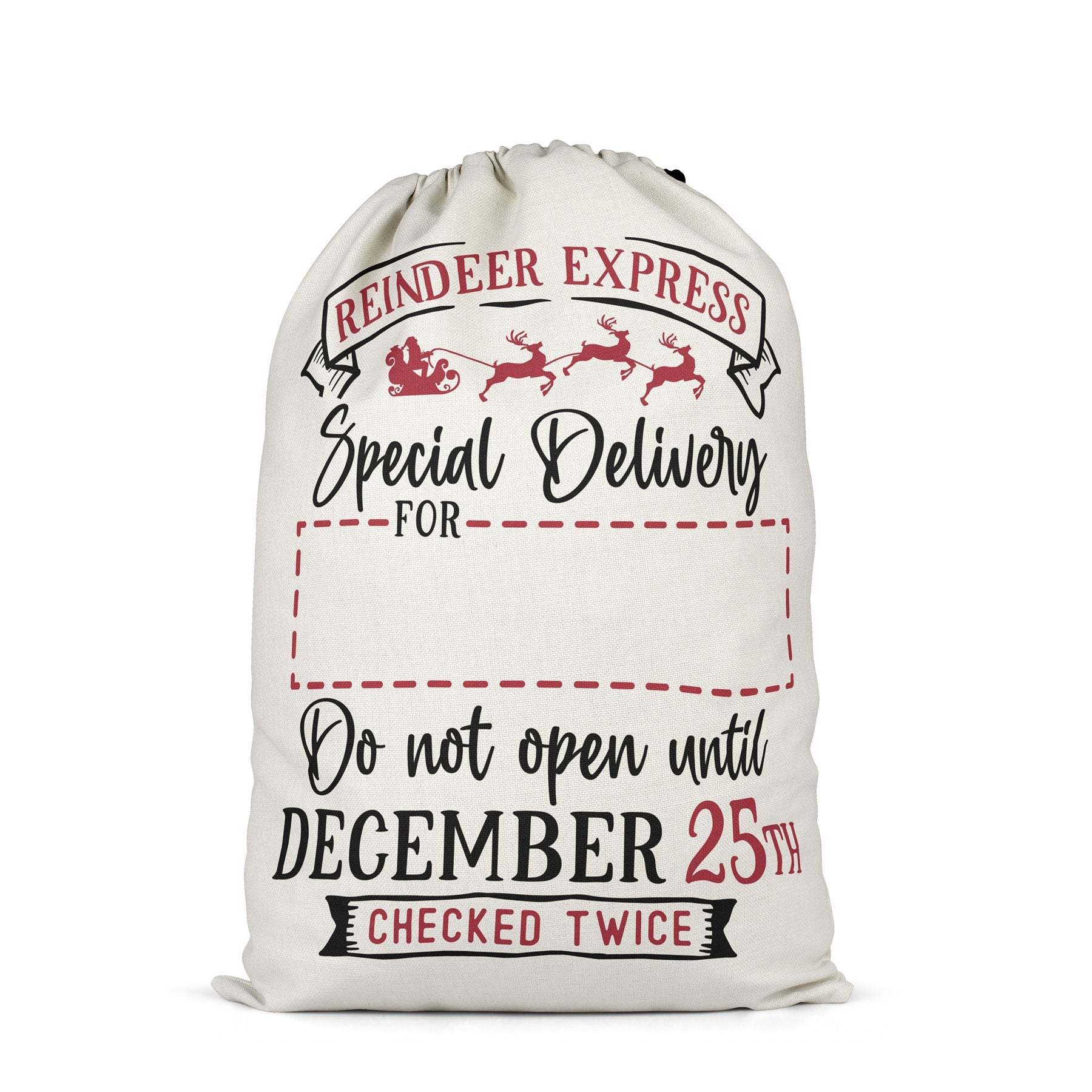 SSQ46-Sublimation Christmas Santa Sack