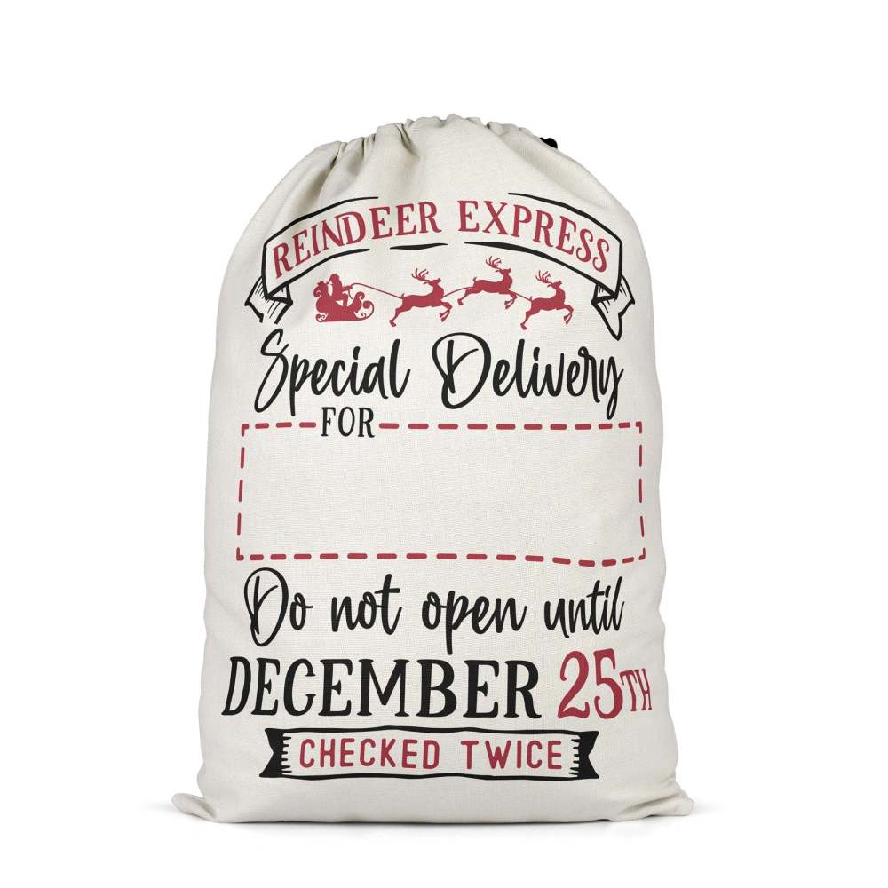 SSQ46-Sublimation Christmas Santa Sack