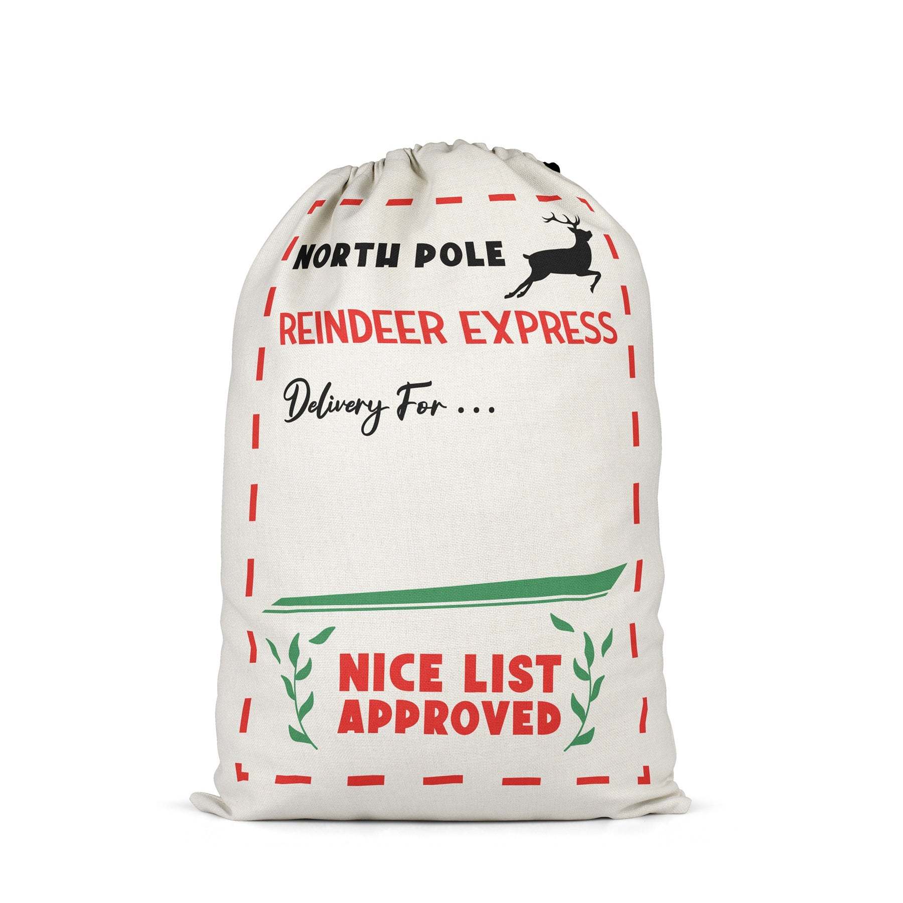 SSQ45-Sublimation Christmas Santa Sack