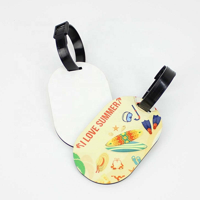 LT01-Sublimation MDF Luggage Tag