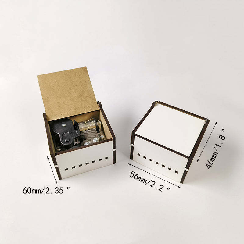 CHMB01-Sublimation Christmas Music Box