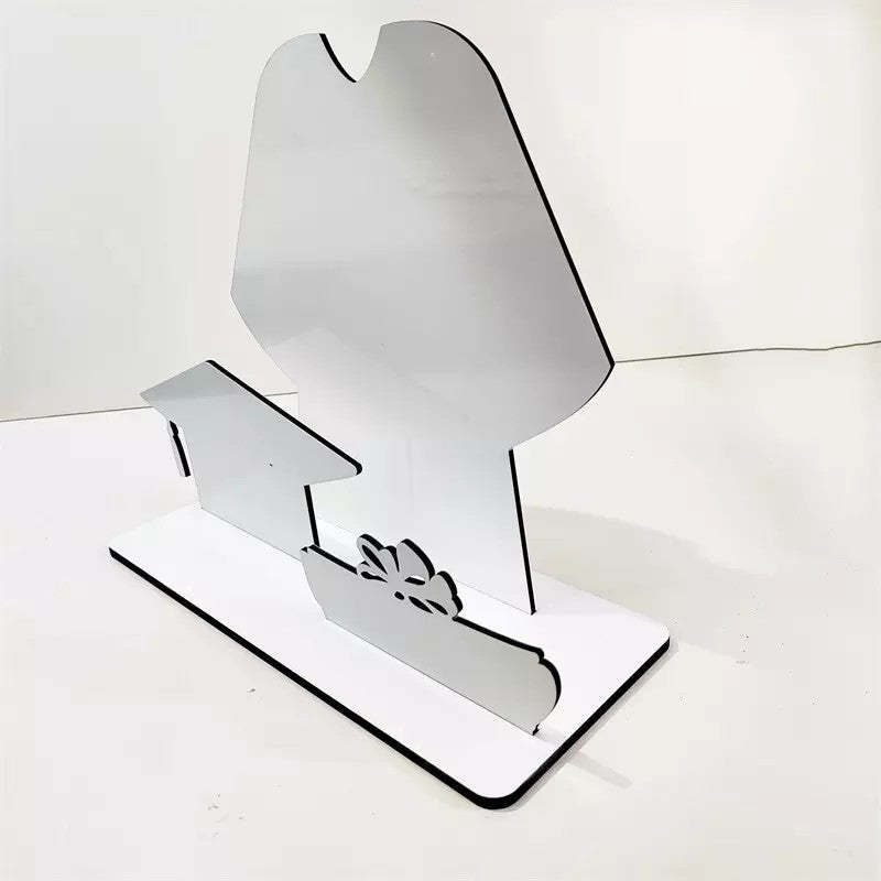 MDPF35-Sublimation MDF Grad Set Photo Frame With Stand