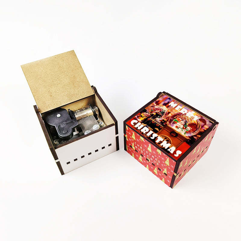 CHMB01-Sublimation Christmas Music Box