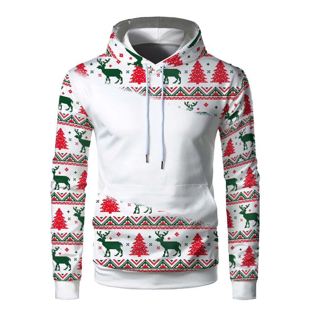 BHECA-Sublimation Christmas Bleach Hoodies