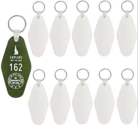 KRP30-Sublimation MDF Sailboat Keychain