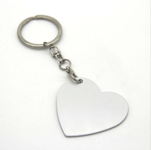 MKC45-Sublimation Aluminium Sheet Keychain