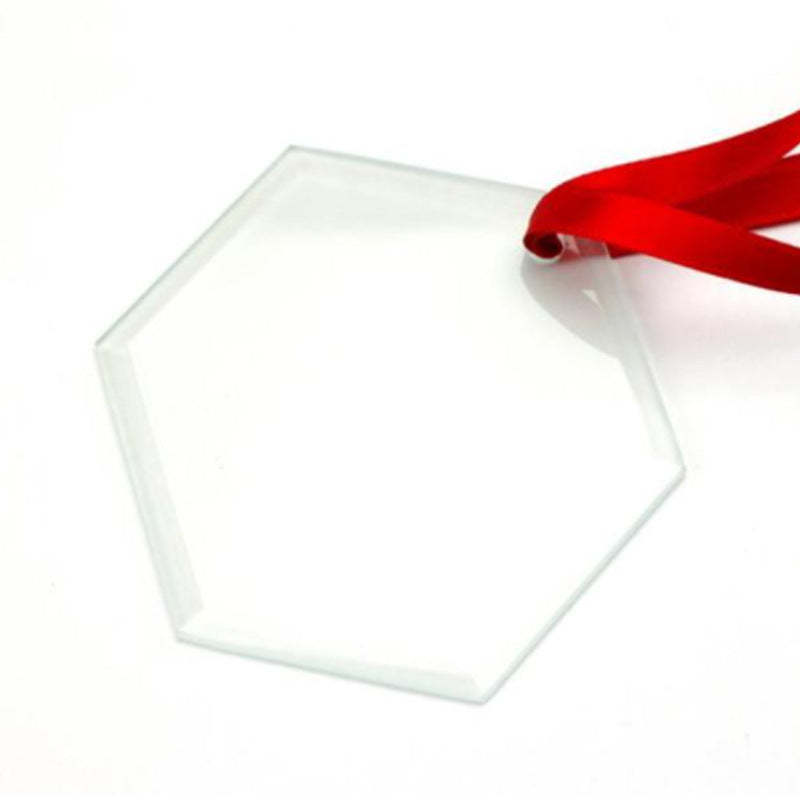 CMP44-Sublimation Christmas Glass Ornament