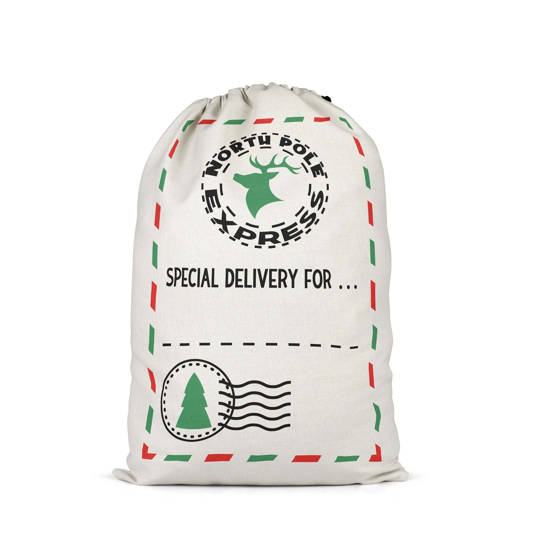 SSQ45-Sublimation Christmas Santa Sack