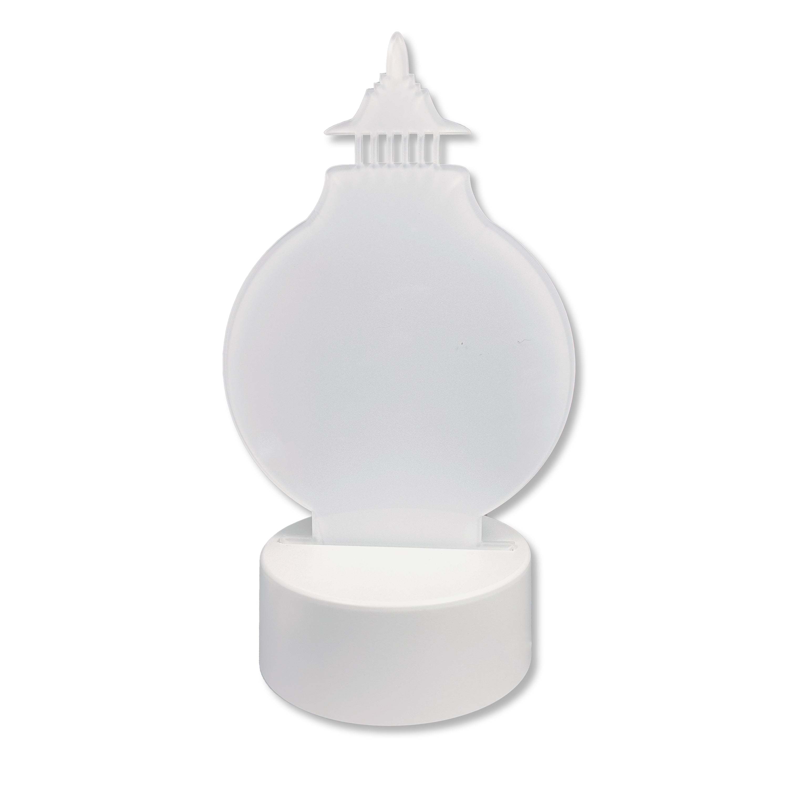CHLP01-Sublimation Christmas Lamp ( Round )