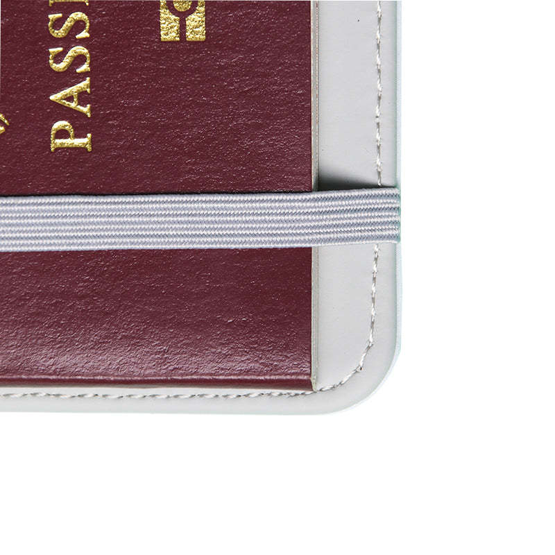 PUPH02-Sublimation Double Sided PU Leather Passport Holder
