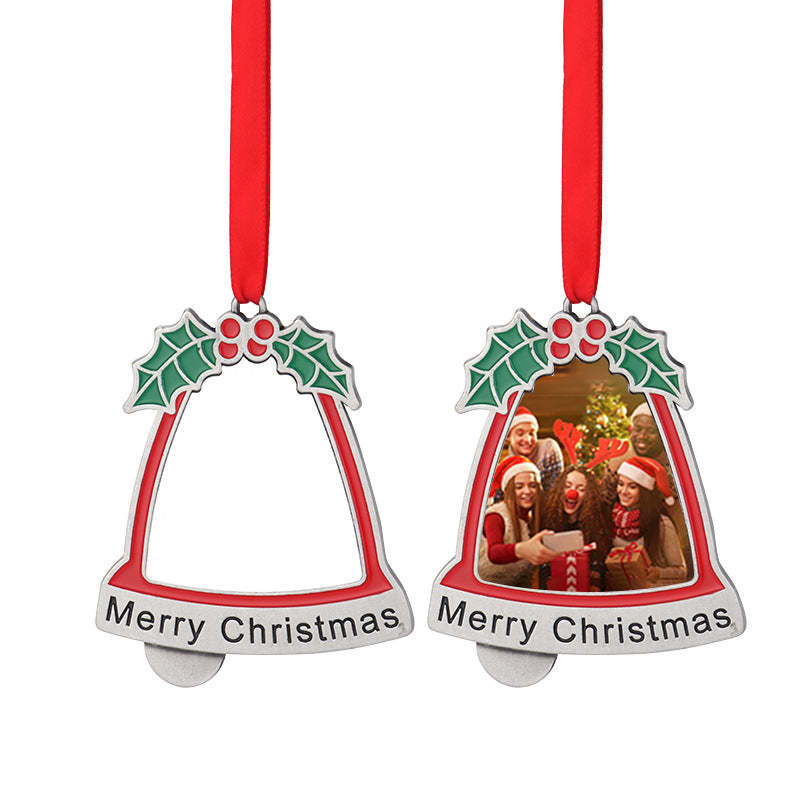 CMP39-Sublimation Bell Shape Ornament