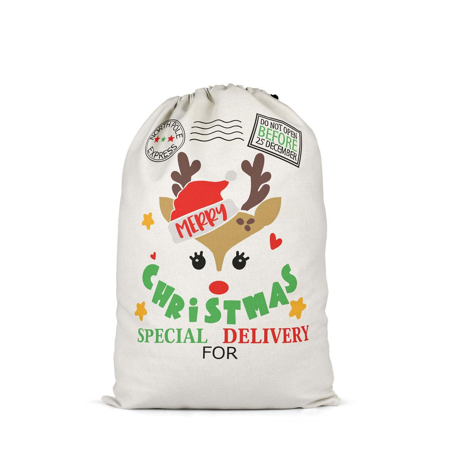 SSQ43-Sublimation Christmas Santa Sack