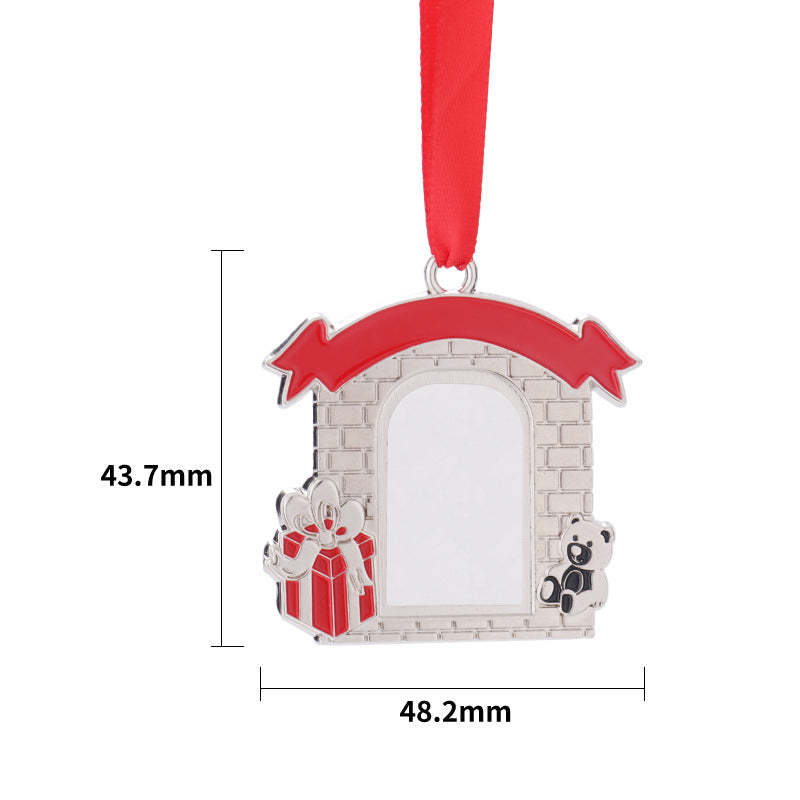 CMP08-Sublimation Chirstmas Fireplace Ornament