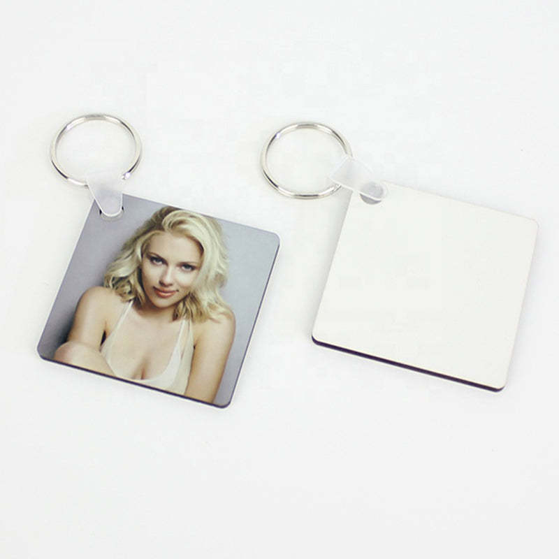 KRP04-Sublimation MDF Square Key Ring