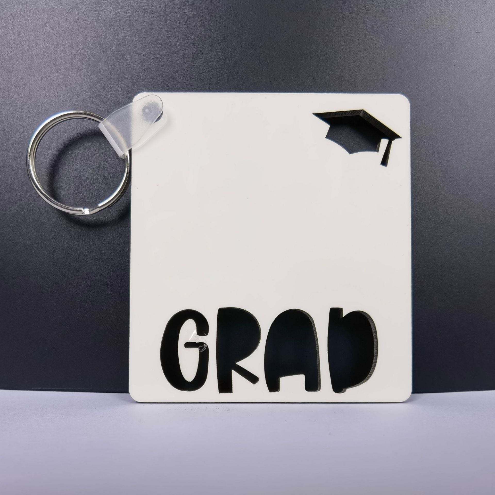 KRP40-Sublimation Grad Keychain