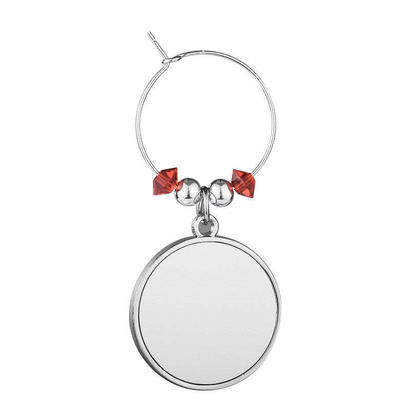 WGPD-Sublimation Wine Glass Pendant