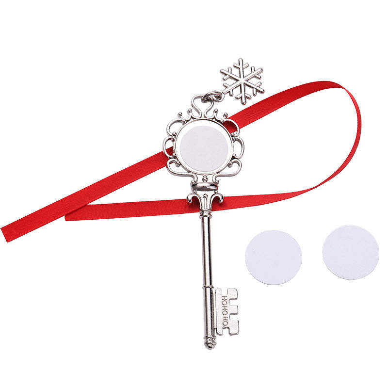 CMP46-Sublimation Santa's Magic Key Ornament